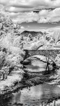 <p>Landschaft Schottland Infrarot</p>