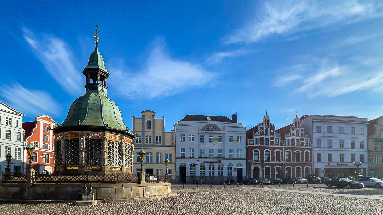 Wasserkunst Wismarer Marktplatz