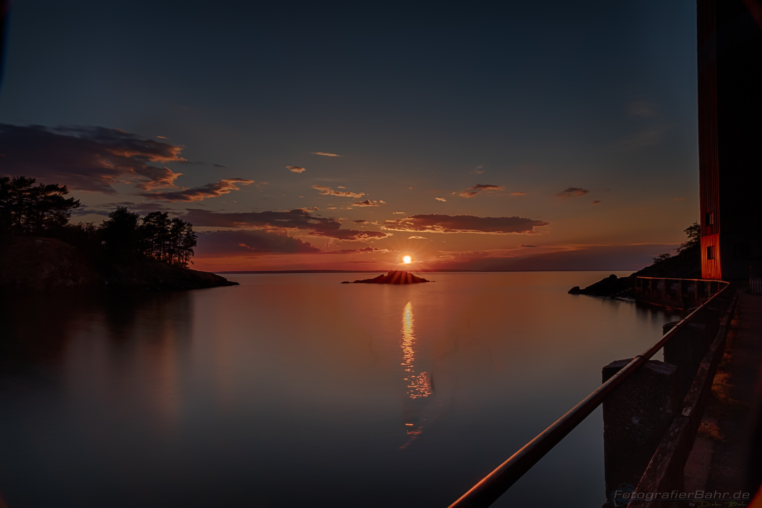 Erste Nacht in Schweden